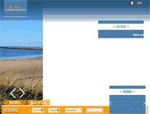 Tablet Screenshot of campingsablesvignierplage.com